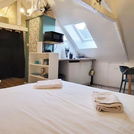 La Cabane - Petit Studio Mansarde - Plage 50M - Rue Gratuite Saint-Malo Dış mekan fotoğraf